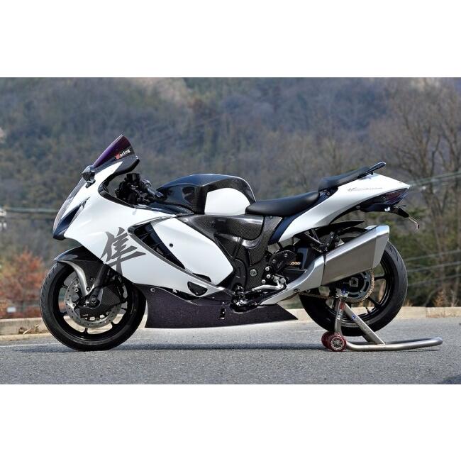 Magical Racing マジカルレーシング フロントフェンダー タイプ：FRP黒 / MagiVeilセラミックコーティング：なし Hayabusa SUZUKI スズキ フェンダー関連 外装の画像
