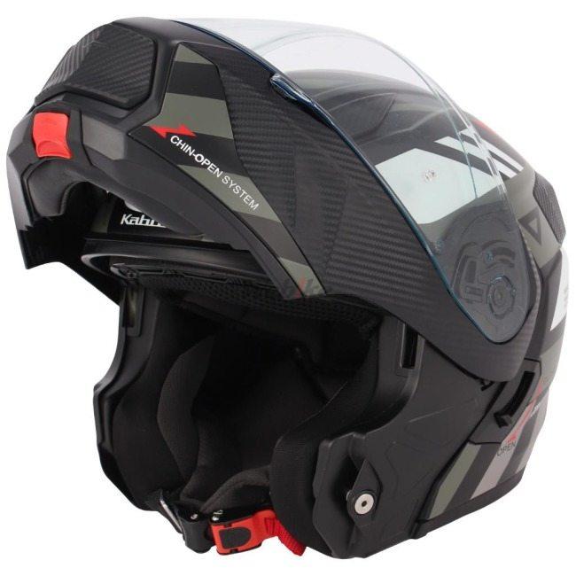 OGK KABUTO オージーケーカブト RYUKI ALERT［リュウキ アラート フラットカーキグレー］ヘルメット サイズ：XL(61-62cm)｜webike｜13