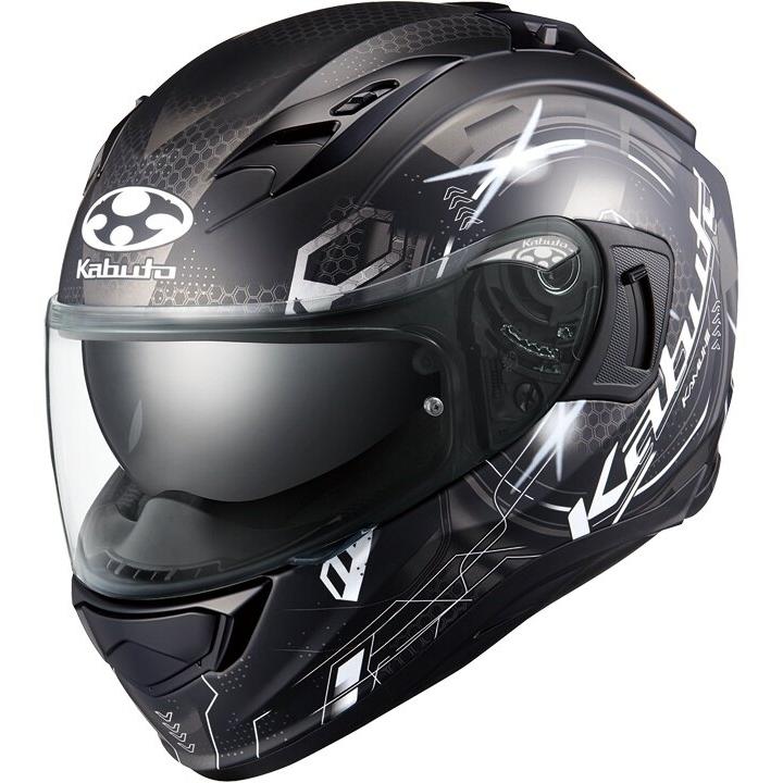 OGK KABUTO オージーケーカブト KAMUI-3 ESTELLA［カムイ・3 エステラ フラットブラックグレー］ヘルメット サイズ：M(57-58cm) フルフェイスヘルメット | OGK Kabuto