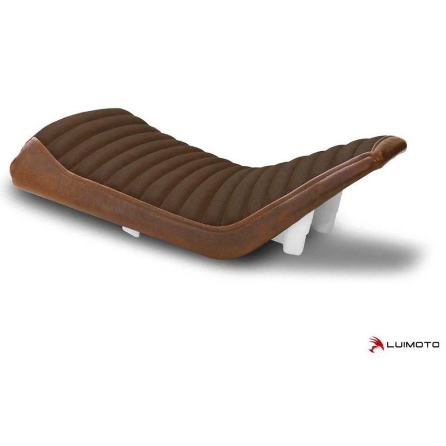 ハスクバーナスバルトピレン用LUIMOTOシートカバー(ビンテージブラウン) LUIMOTO ルイモト フロントシートカバー Classic カラー／素材