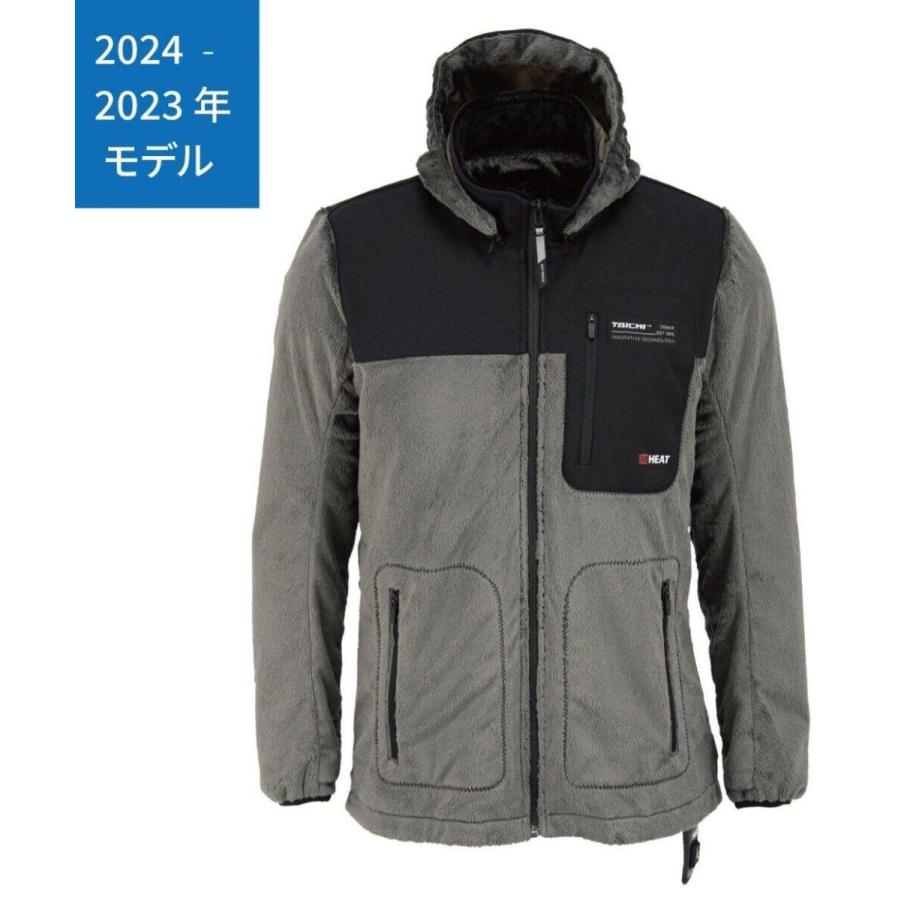 RS TAICHI RSタイチe-HEAT フリース パーカーサイズS RS TAICHI アールエスタイチ RSU638 e-HEAT [eヒート] フリース