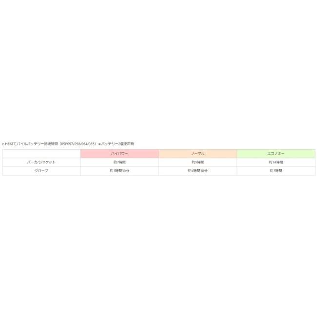 RS TAICHI アールエスタイチ RSP064 e-HEAT [eヒート] 7.2V充電器＆バッテリーセット｜webike｜04