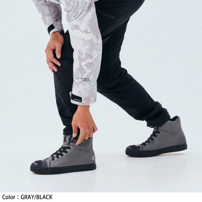 RSタイチ TAICHI RSS011 ライディングシューズ グレー25.5cm RS TAICHI アールエスタイチ RSS011 DRYMASTER-FIT HOOP SHOES［ドライ