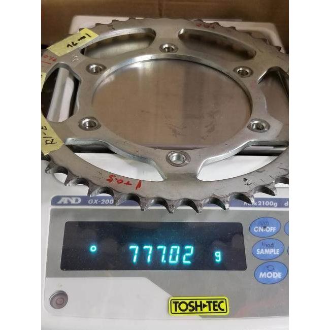 ヤマハSDR用スプロケットセット TOSH-TEC トシテック リアオフセットスプロケット 丁数：44丁 R1