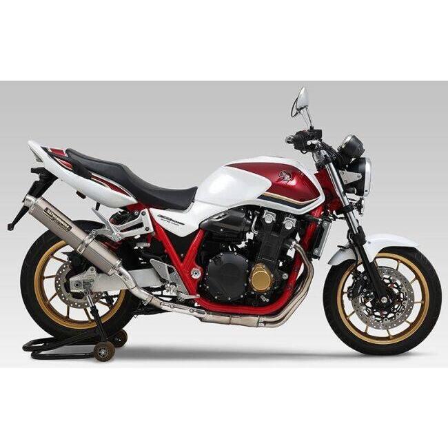 ヨシムラスリップオンマフラーカーボン調　CB1300SF/SB('14〜) ヨシムラ（YOSHIMURA） スリップオン サイクロン LEPTOS EXPORT SPEC