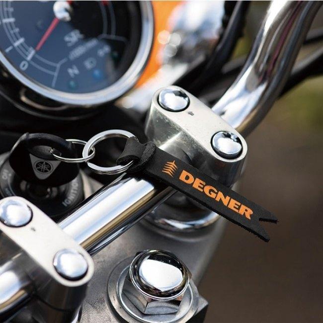 DEGNER（デグナー） レザーキーホルダー カラー：ヴィンテージブラック