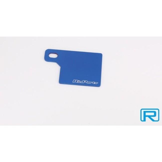Rin Parts リンパーツ 自賠責ステッカープレート タイプ2 カラー：シルバーアルマイト その他汎用外装部品・ドレスアップパーツ 外装 | Rin Parts | 02