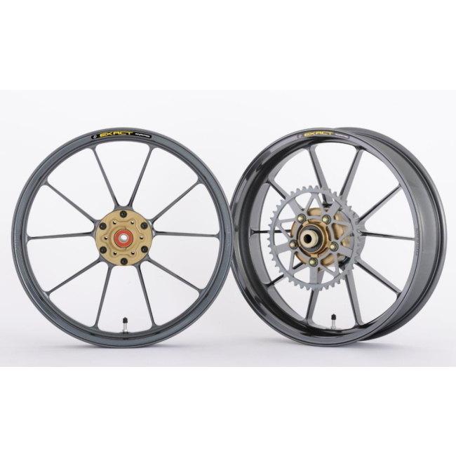 ADVANTAGE アドバンテージ EXACT[イグザクト] II RACING 10 フル鍛造アルミホイール 前後セット 歯数：44 / カラー：ガンメタ RGV250γ SUZUKI スズキ ホイールの画像