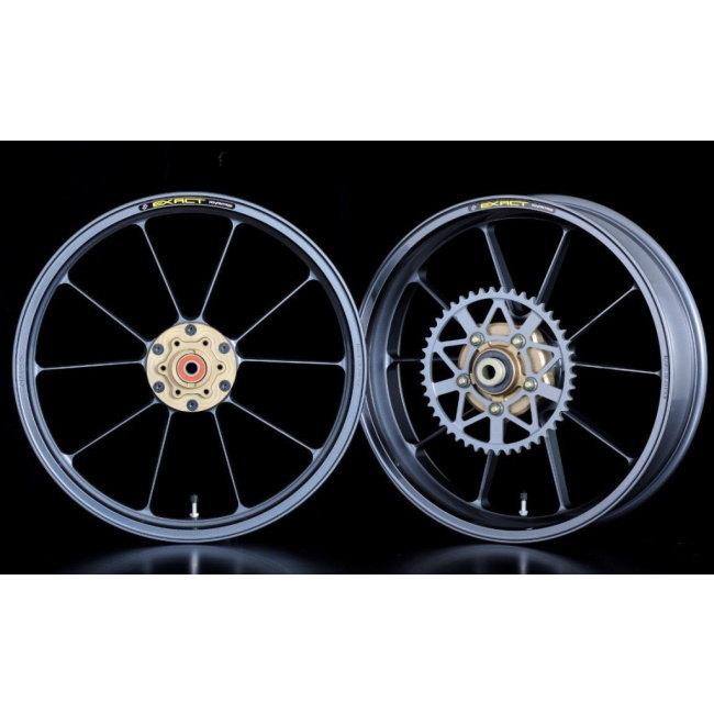 ADVANTAGE アドバンテージ EXACT[イグザクト] II RACING 10 フル鍛造アルミホイール 前後セット 歯数：44 / カラー：ガンメタ RGV250γ SUZUKI スズキ ホイールの画像