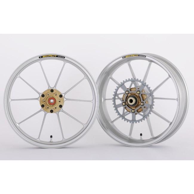 ADVANTAGE アドバンテージ EXACT[イグザクト] II RACING 10 フル鍛造アルミホイール 前後セット 歯数：46 / カラー：シルバー RGV250γ SUZUKI スズキ ホイールの画像