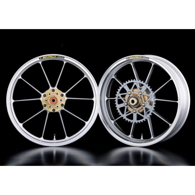 ADVANTAGE アドバンテージ EXACT[イグザクト] II RACING 10 フル鍛造アルミホイール 前後セット カラー：シルバー RGV250γ SUZUKI スズキ ホイール 足回りの画像