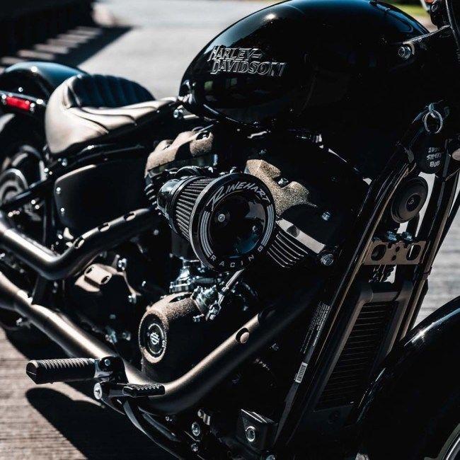 Rinehart ラインハート Moto Series 90° Velocity エアクリーナー カラー：クロム ツーリング ソフテイル FXDLS HARLEY-DAVIDSON ハーレーダビッドソン_1