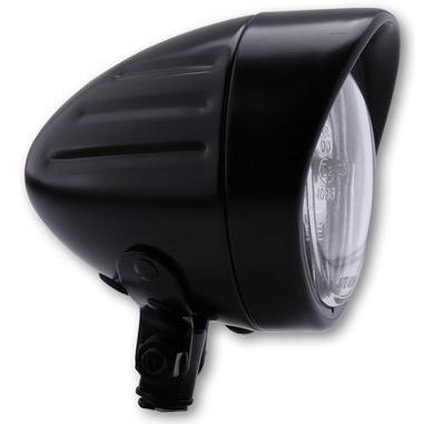 Shin-Yo シンヨー 90 mm Bullet Grooved spotlight with visor black satin finish ヘッドライト 灯火類 電装系