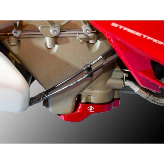 DUCABIKE (DBK) ドゥカバイク (ディービーケー) オイルパン用プロテクター カラー：シルバー STREETFIGHTER V4 SP2 SP S DUCATI ドゥカティ オイルパン_2