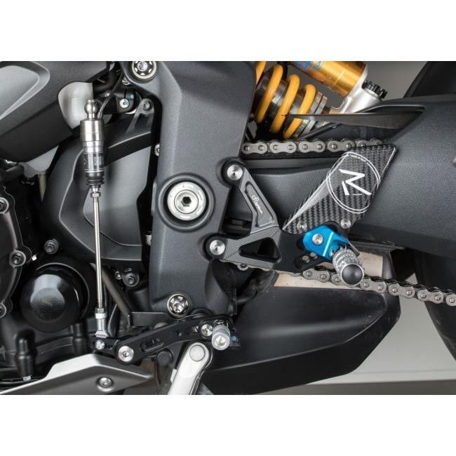 LighTech ライテック アジャスタブルステップキット専用 可倒式トゥーペグ (片側) タイプ：アウトサイド フットペグ ステップ 足回り_5