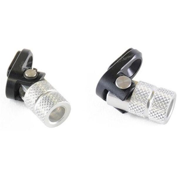 LighTech ライテック アジャスタブルステップキット専用 可倒式トゥーペグ (片側) タイプ：アウトサイド フットペグ ステップ 足回り_6