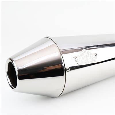 GB350 HONDA GOODS グッズ　マフラー　グラスウール無 GOODS（グッズ） テーパードコーン スリップオンマフラー TAPERED CONE