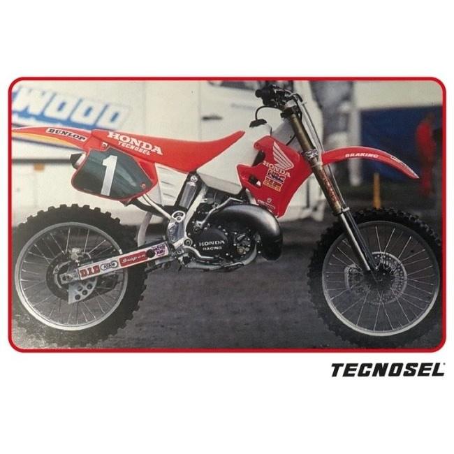 TECNOSEL テクノセル シート カバー チーム ホンダ 1992 CR 125 R 250