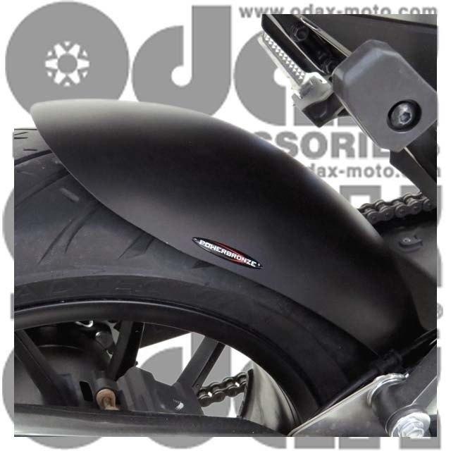 パワーブロンズ　リアインナーフェンダー　マットブラック／シルバーメッシュ GSX-8S リアインナーフェンダー マットブラック/シルバーメッシュ