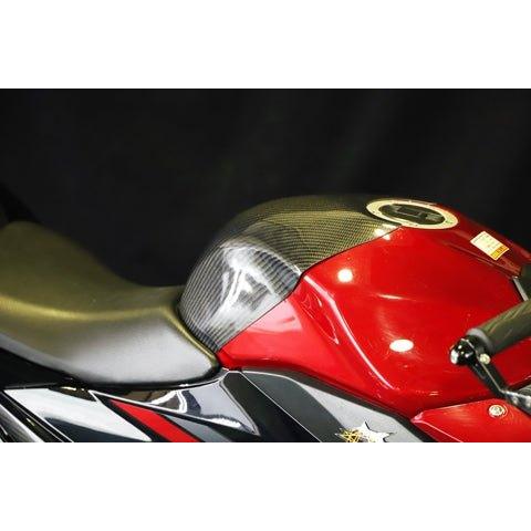 A-TECH（エーテック） タンクパッド タイプR 素材：FB黒 FRP / クリア