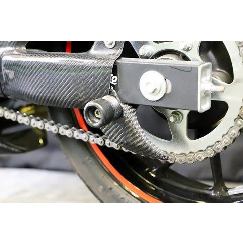 A-TECH エーテック ドライブチェーンガード 素材：TC 綾織カーボン / クリア塗装：あり GSX250R SUZUKI スズキ チェーンガード フレーム | A-TECH | 02