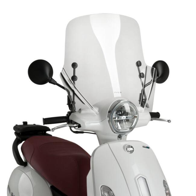 Puig プーチ ウインドシールド T.X.(Windshield T.X.) FIDDLE 125 IE 4T AC LC 50 SYM スクリーン 外装の画像