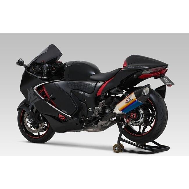 YOSHIMURA ヨシムラ リアアクスルブロックキット カラー：レッド SUZUKI スズキ アクスルブロック・チェーンアジャスター 足回りの画像