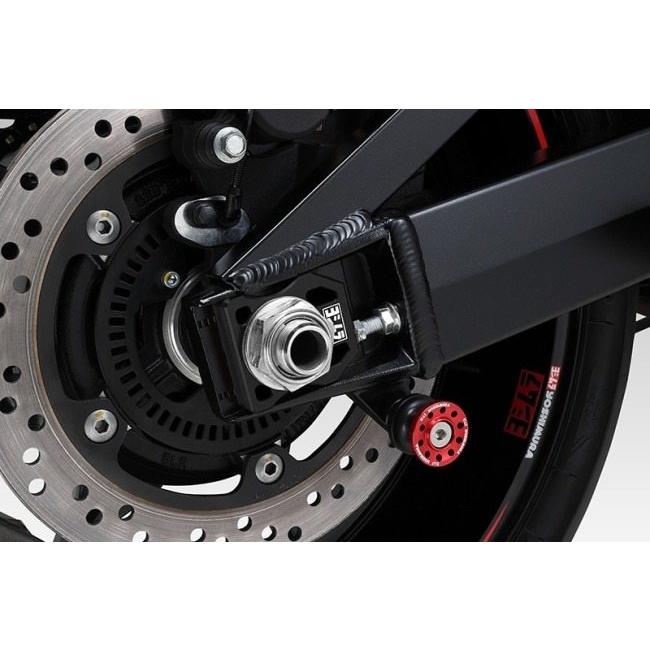 YOSHIMURA ヨシムラ リアアクスルブロックキット カラー：ブラック SUZUKI スズキ アクスルブロック・チェーンアジャスター 足回りの画像