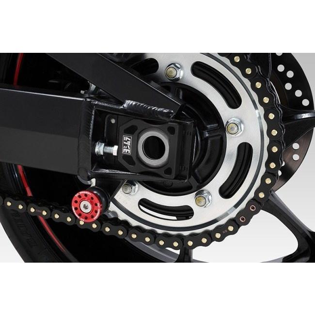 YOSHIMURA ヨシムラ リアアクスルブロックキット カラー：ブラック SUZUKI スズキ アクスルブロック・チェーンアジャスター 足回りの画像