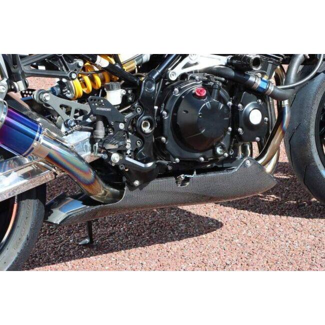 STRIKER ストライカー エアロデザインSAD スペシャルアンダーカウル タイプ：平織カーボン／クリアゲルコート仕上げ Z900RS CAFE Z900 SE KAWASAKI カワサキ | STRIKER | 01