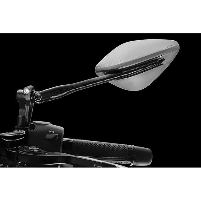 rizoma リゾマ Namic mirror カラー：ダークグレイ / タイプ：左 ミラー ハンドル | rizoma | 08