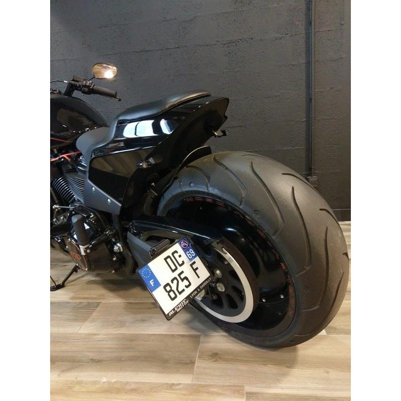 ハーレーローライダーSサイドナンバーステイ TRIJYA トライジャ SRBナンバーサイドマウントステー ナンバー灯