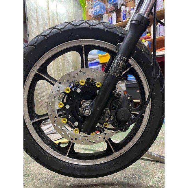 SPEED SHOP ITO スピードショップイトウ Z400FX/E1-E3用フローティングローター フローティングピンカラー：ブルー / ボルトカラー：シルバー(標準) Z400FX