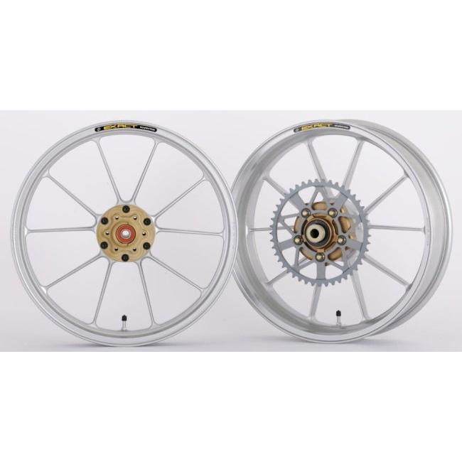 ADVANTAGE アドバンテージ EXACT[イグザクト] II RACING 10 フル鍛造アルミホイール 前後セット カラー：シルバー R1Z YAMAHA ヤマハ ホイール ホイール関連の画像