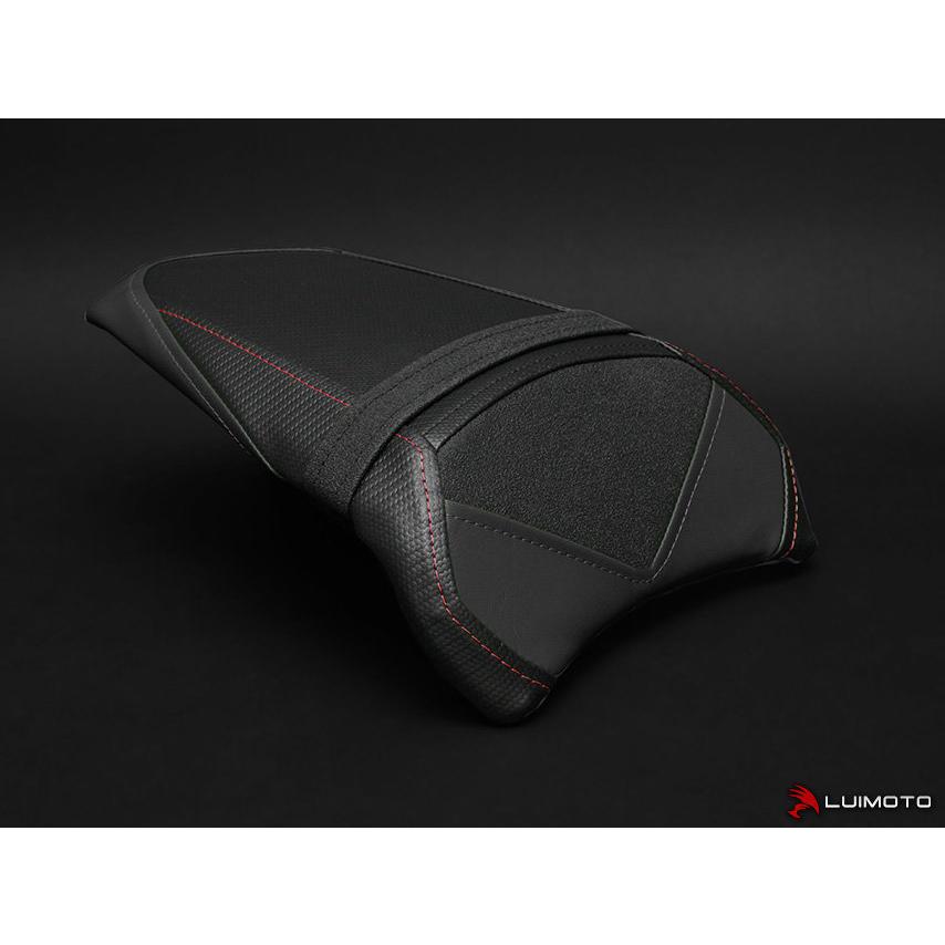 LUIMOTO ルイモト リアシートカバー Sport カラー：ダーク レッド ステッチ／SP ブラック Ninja 650 KAWASAKI カワサキ シートカバー シート関連 外装