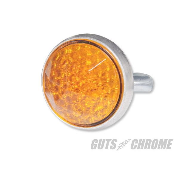 GUTS CHROME ガッツクローム 【RedFox Enterprises】ガラスレンズリフレクター プリズムカット レンズカラー：アンバー リフレクター 外装 | GUTS CHROME