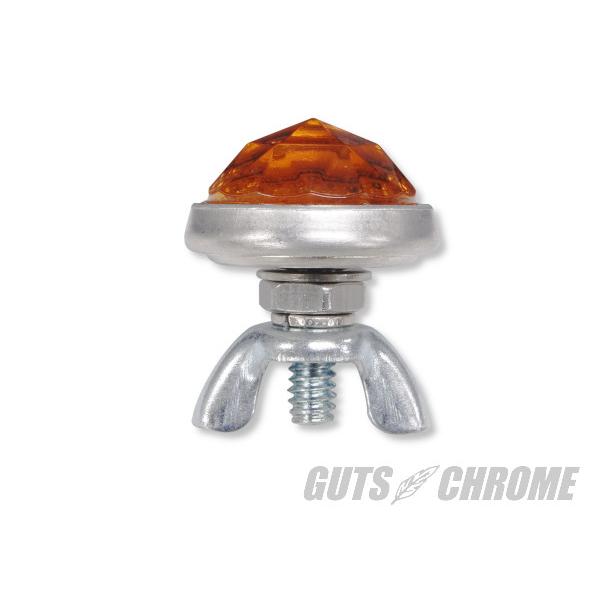 GUTS CHROME ガッツクローム 【RedFox Enterprises】ガラスレンズリフレクター プリズムカット レンズカラー：アンバー リフレクター 外装 | GUTS CHROME | 02