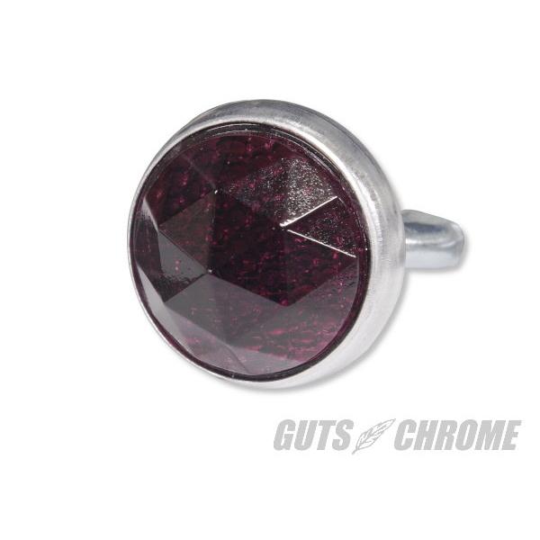 GUTS CHROME ガッツクローム 【RedFox Enterprises】ガラスレンズリフレクター プリズムカット レンズカラー：パープル リフレクター 外装 | GUTS CHROME