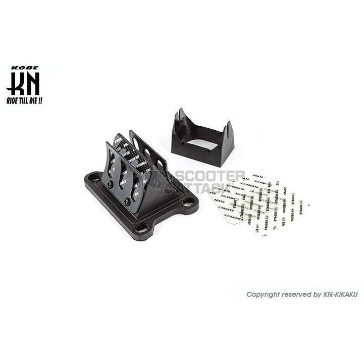 KN企画 ケイエヌキカク STAGE6 リードバルブ ミナレリ AM6  DERBI デルビ 吸気関連 エンジン | KN企画