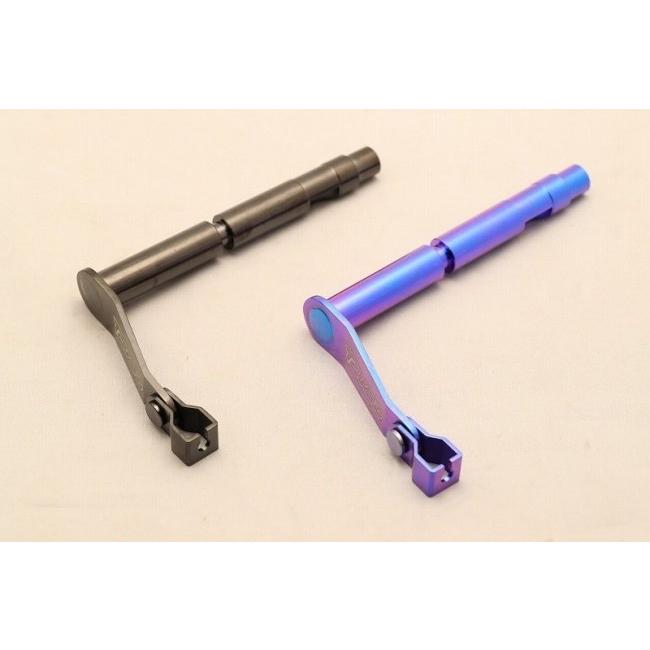 T2 Racing T2レーシング クラッチレリーズ 得得セット 【 湿式エンジン用 】 クラッチレリーズカラー：ブラック / ワイヤーステーカラー：ブルー NSR250R