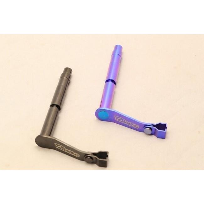 T2 Racing T2レーシング クラッチレリーズ 得得セット 【 湿式エンジン用 】 クラッチレリーズカラー：ブラック / ワイヤーステーカラー：ブルー NSR250R