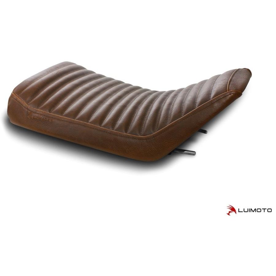 ハスクバーナスバルトピレン用LUIMOTOシートカバー(ビンテージブラウン) LUIMOTO ルイモト フロントシートカバー Classic カラー／素材