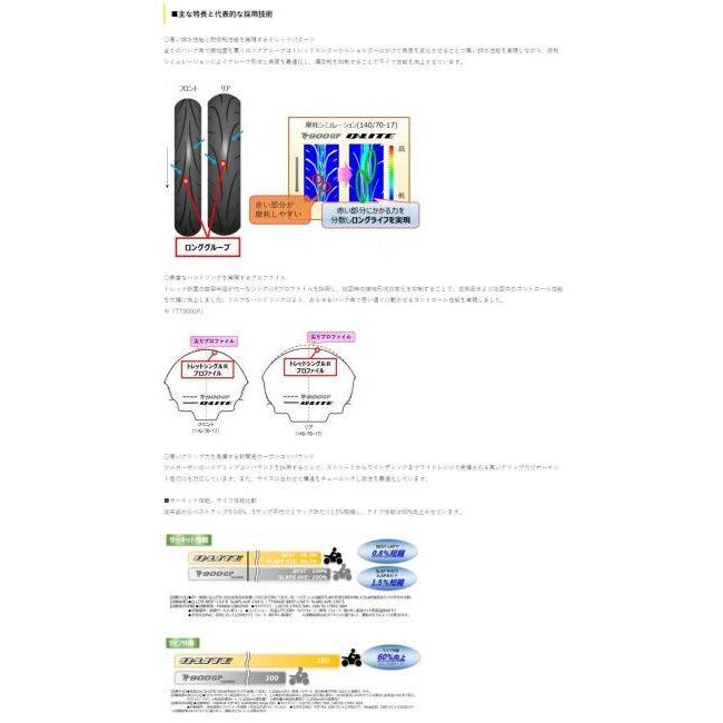 DUNLOP（ダンロップ） SPORTMAX Q-LITE 【90/80-17 M/C 46S TL