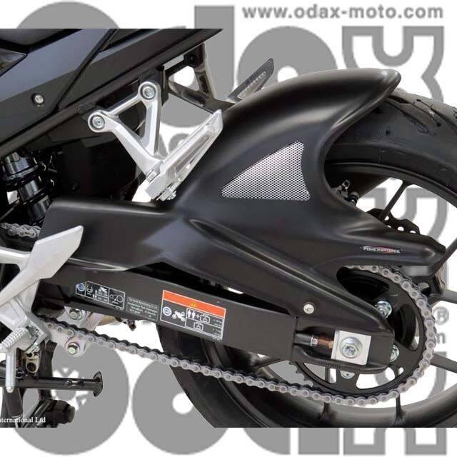 POWERBRONZE インナーフェンダー カラー：マットブラック／シルバーメッシュ CB500X CB400X CBR500R CBR400R NX500 NX400 HONDA ホンダ リアフェンダー 外装 | ブランド登録なし