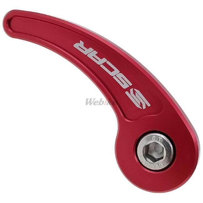 Scar Racing スカーレーシング リアアクスルクイックレバー カラー：レッド BETA ベータ GASGAS ガスガス HUSQVARNA ハスクバーナ KTM ホイール関連 足回り | ブランド登録なし | 03