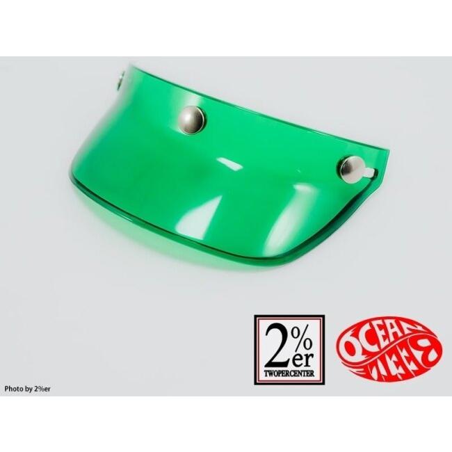 OCEAN BEETLE オーシャンビートル VISOR [ヘルメットバイザー] カラー：グリーン ヘルメットバイザー ヘルメット | ブランド登録なし | 01
