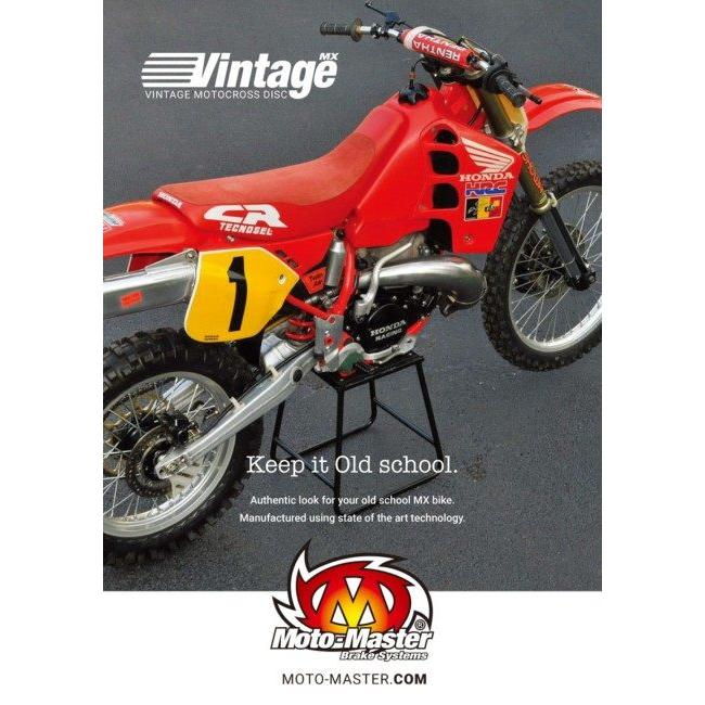 MOTOMASTER モトマスター フロントビンテージブレーキディスク DT 125 LC 200 ST 225 Bronco TW E XG 250 Tricker XT S (3RW3) Serrow (2LN)  WE X XYZ YZ 490 | ブランド登録なし | 07