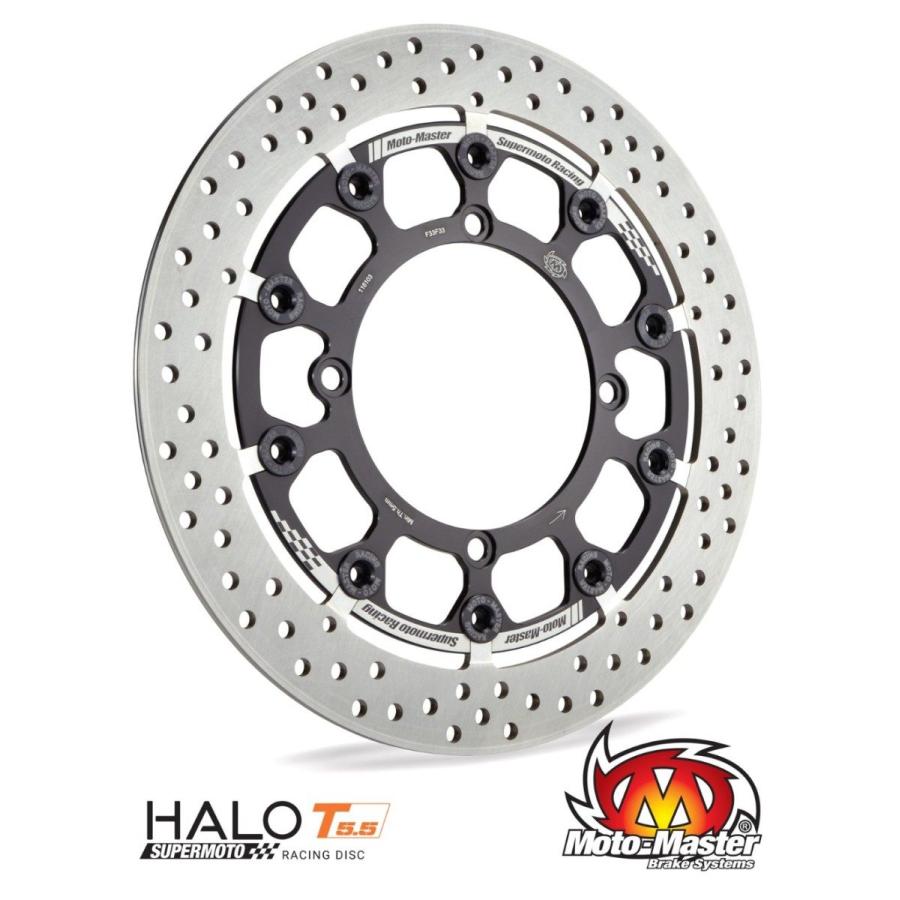 MOTOMASTER モトマスター スーパーモト レーシング Halo T-フローティング フロントディスク FS 570 450 SMR 525 560 ブレーキディスクローター ブレーキ | ブランド登録なし