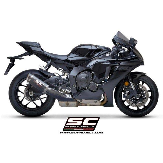 SC-PROJECT SCプロジェクト SC1-S スリップオンサイレンサー【公道走行可】 本体材質：チタン YZF-R1 YZF-R1M YAMAHA ヤマハ スリップオンマフラー マフラーの画像