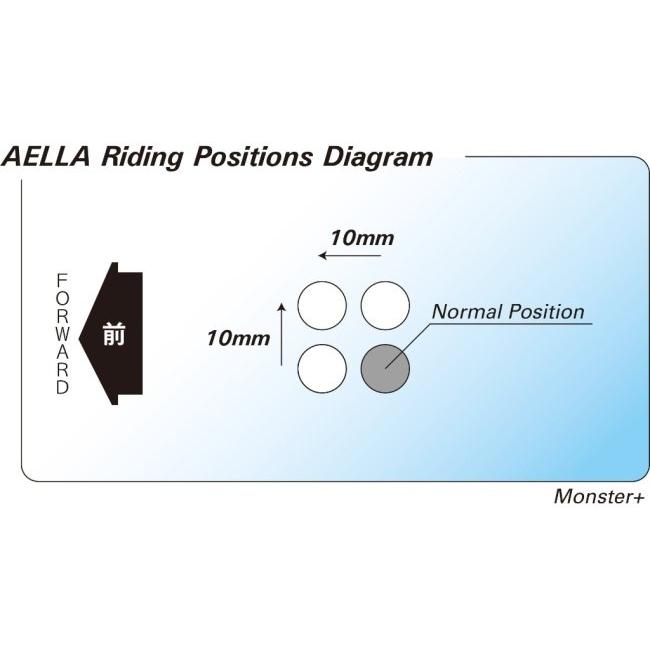 AELLA（アエラ） ライディングステップキット カラー：ポリッシュ